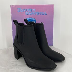 Jeffrey Campbell Women's Hurricane‎ Rain Booties size 10